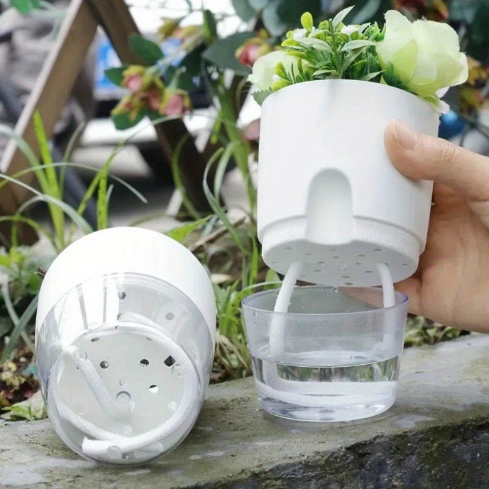 10/5Pcs Self Watering Plastic  - Aloe Vera Pot 评论和价格