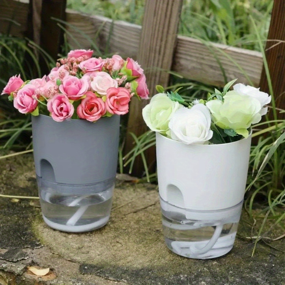 10/5Pcs Self Watering Plastic  - Aloe Vera Pot 评论和价格
