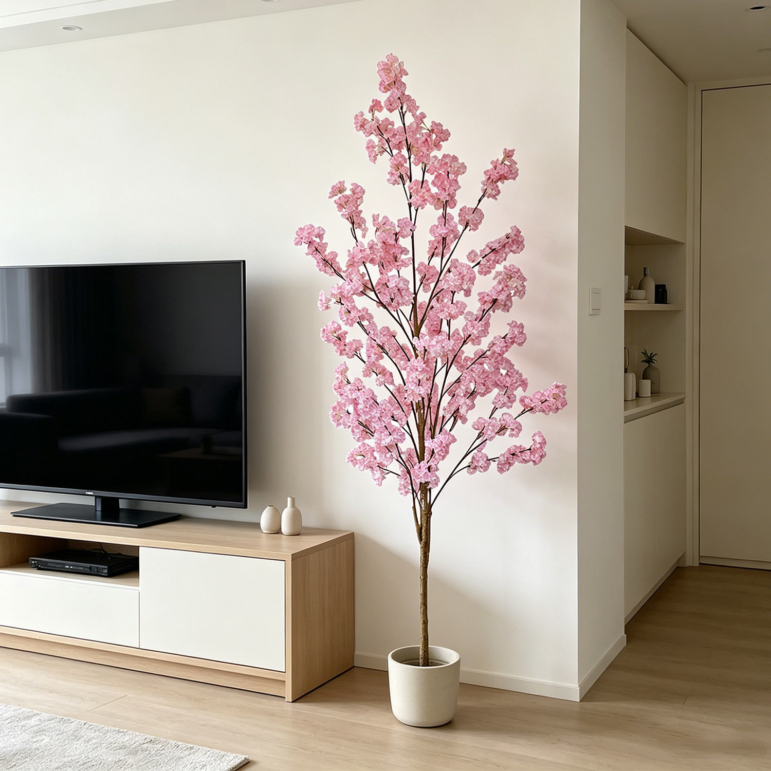 100-220cm Artificial Cherry Bl - Ficus Lyrata Tree 评论和价格