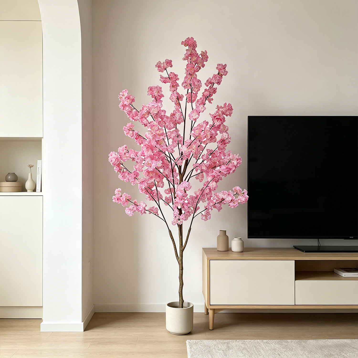 100-220cm Artificial Cherry Bl - Ficus Lyrata Tree 评论和价格