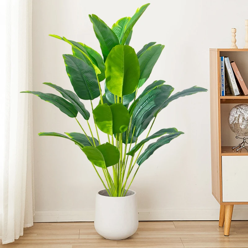 1pc Artificial Plants Large Tr - Monstera Adansonii 评论和价格