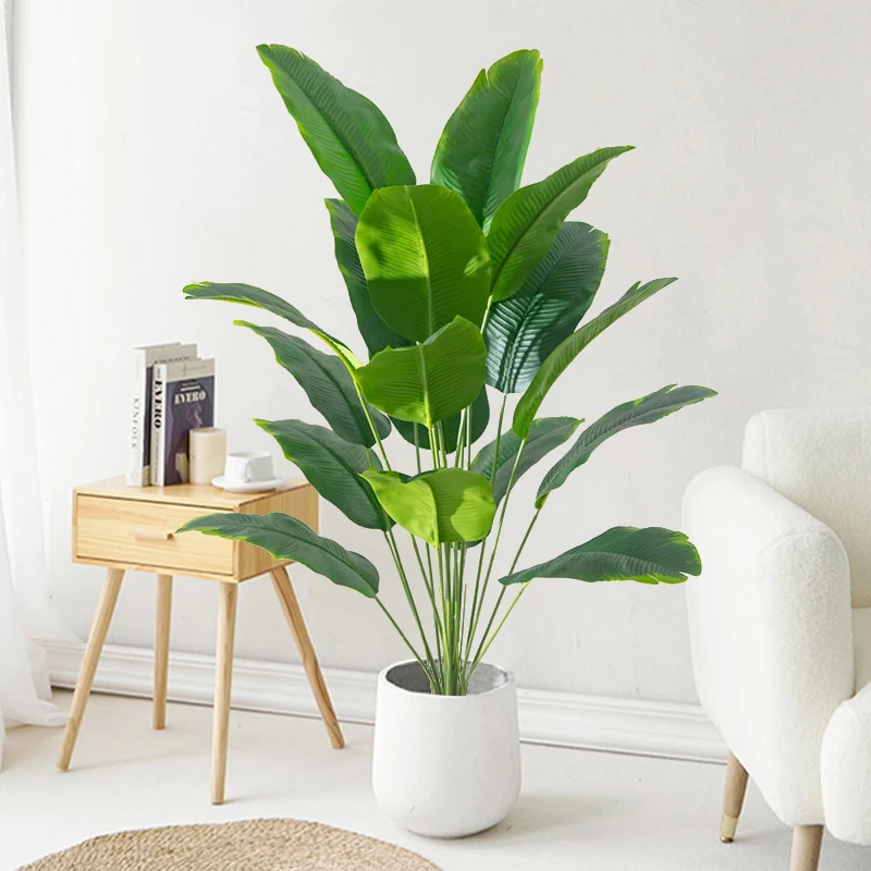 1pc Artificial Plants Large Tr - Monstera Adansonii 评论和价格